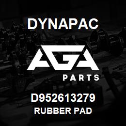 D952613279 Dynapac RUBBER PAD | AGA Parts