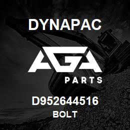 D952644516 Dynapac BOLT | AGA Parts