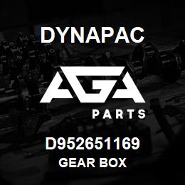 D952651169 Dynapac GEAR BOX | AGA Parts