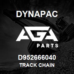 D952666040 Dynapac TRACK CHAIN | AGA Parts