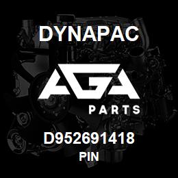 D952691418 Dynapac PIN | AGA Parts