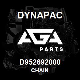 D952692000 Dynapac CHAIN | AGA Parts