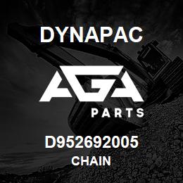 D952692005 Dynapac CHAIN | AGA Parts