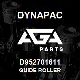 D952701611 Dynapac GUIDE ROLLER | AGA Parts