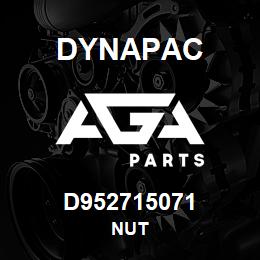 D952715071 Dynapac NUT | AGA Parts