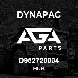 D952720004 Dynapac HUB | AGA Parts