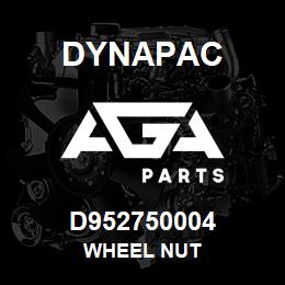 D952750004 Dynapac WHEEL NUT | AGA Parts