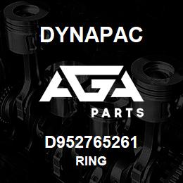 D952765261 Dynapac RING | AGA Parts