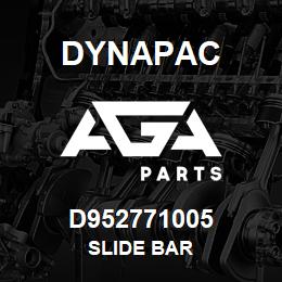 D952771005 Dynapac SLIDE BAR | AGA Parts