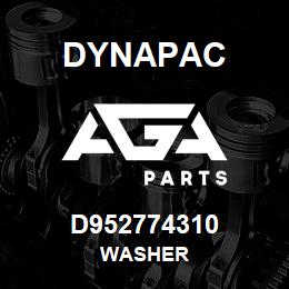 D952774310 Dynapac WASHER | AGA Parts