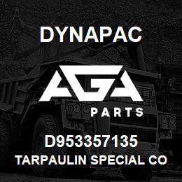 D953357135 Dynapac TARPAULIN SPECIAL COLOUR | AGA Parts