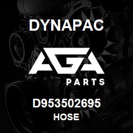 D953502695 Dynapac HOSE | AGA Parts