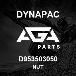 D953503050 Dynapac NUT | AGA Parts