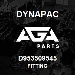 D953509545 Dynapac FITTING | AGA Parts