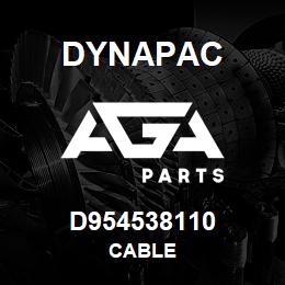 D954538110 Dynapac CABLE | AGA Parts