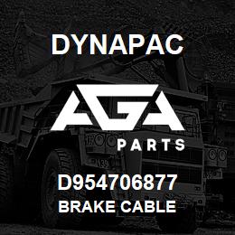 D954706877 Dynapac BRAKE CABLE | AGA Parts