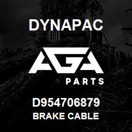 D954706879 Dynapac BRAKE CABLE | AGA Parts