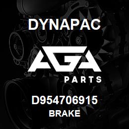 D954706915 Dynapac BRAKE | AGA Parts