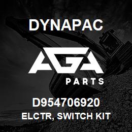 D954706920 Dynapac ELCTR, SWITCH KIT | AGA Parts