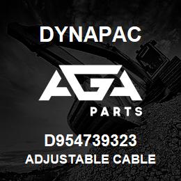 D954739323 Dynapac ADJUSTABLE CABLE | AGA Parts