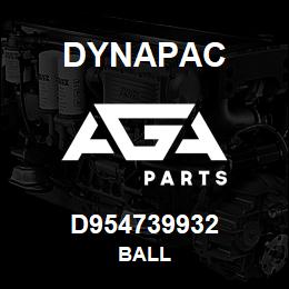 D954739932 Dynapac BALL | AGA Parts