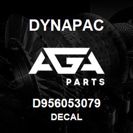 D956053079 Dynapac DECAL | AGA Parts