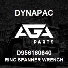 D956160640 Dynapac RING SPANNER WRENCH | AGA Parts