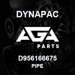 D956166675 Dynapac PIPE | AGA Parts