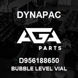 D956188650 Dynapac BUBBLE LEVEL VIAL | AGA Parts