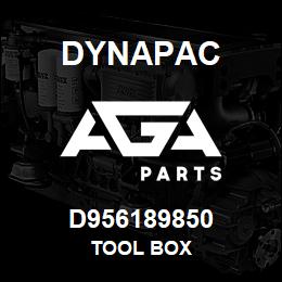 D956189850 Dynapac TOOL BOX | AGA Parts