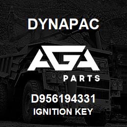 D956194331 Dynapac IGNITION KEY | AGA Parts