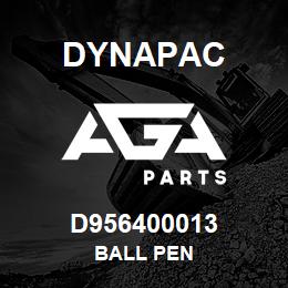 D956400013 Dynapac BALL PEN | AGA Parts