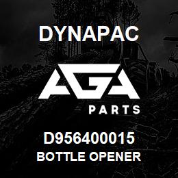 D956400015 Dynapac BOTTLE OPENER | AGA Parts