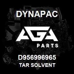 D956996965 Dynapac TAR SOLVENT | AGA Parts