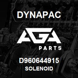 D960644915 Dynapac SOLENOID | AGA Parts