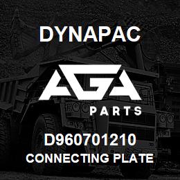 D960701210 Dynapac CONNECTING PLATE | AGA Parts