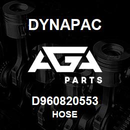 D960820553 Dynapac HOSE | AGA Parts