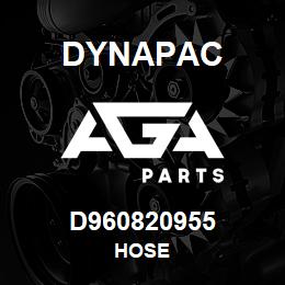 D960820955 Dynapac HOSE | AGA Parts