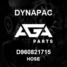 D960821715 Dynapac HOSE | AGA Parts