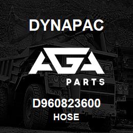 D960823600 Dynapac HOSE | AGA Parts