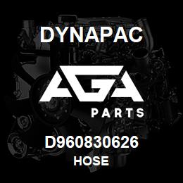 D960830626 Dynapac HOSE | AGA Parts