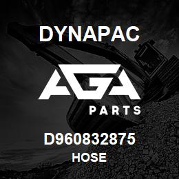 D960832875 Dynapac HOSE | AGA Parts