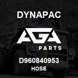 D960840953 Dynapac HOSE | AGA Parts