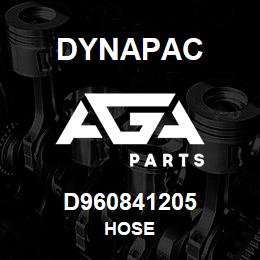 D960841205 Dynapac HOSE | AGA Parts