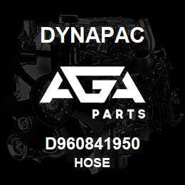 D960841950 Dynapac HOSE | AGA Parts