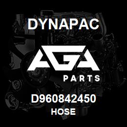 D960842450 Dynapac HOSE | AGA Parts