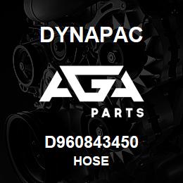 D960843450 Dynapac HOSE | AGA Parts