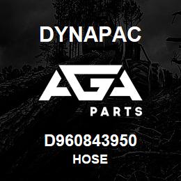 D960843950 Dynapac HOSE | AGA Parts