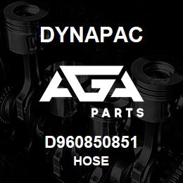 D960850851 Dynapac HOSE | AGA Parts