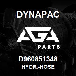 D960851348 Dynapac HYDR.-HOSE | AGA Parts